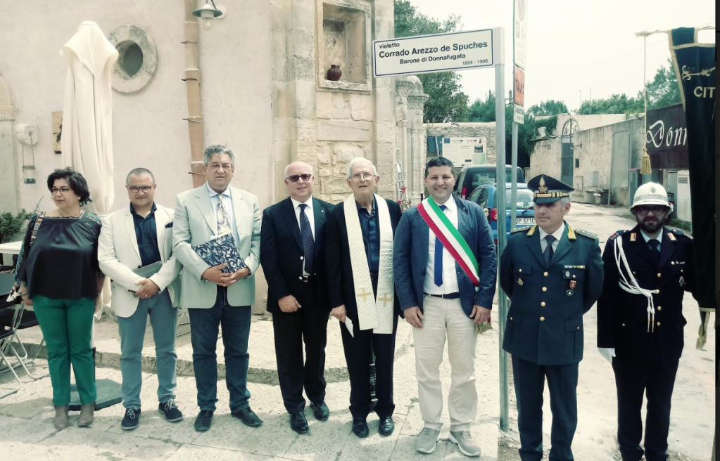 Intitolato a Corrado Arezzo de Spuches Barone di Donnafugata il