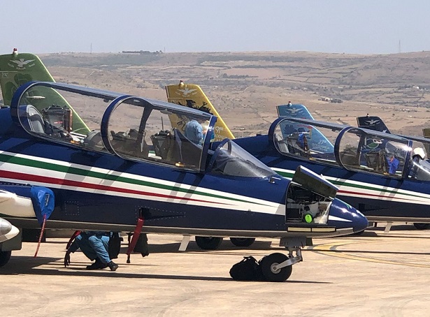 Frecce Tricolori Donnalucata e Scicli. Programma e Mappa servizi e parcheggi